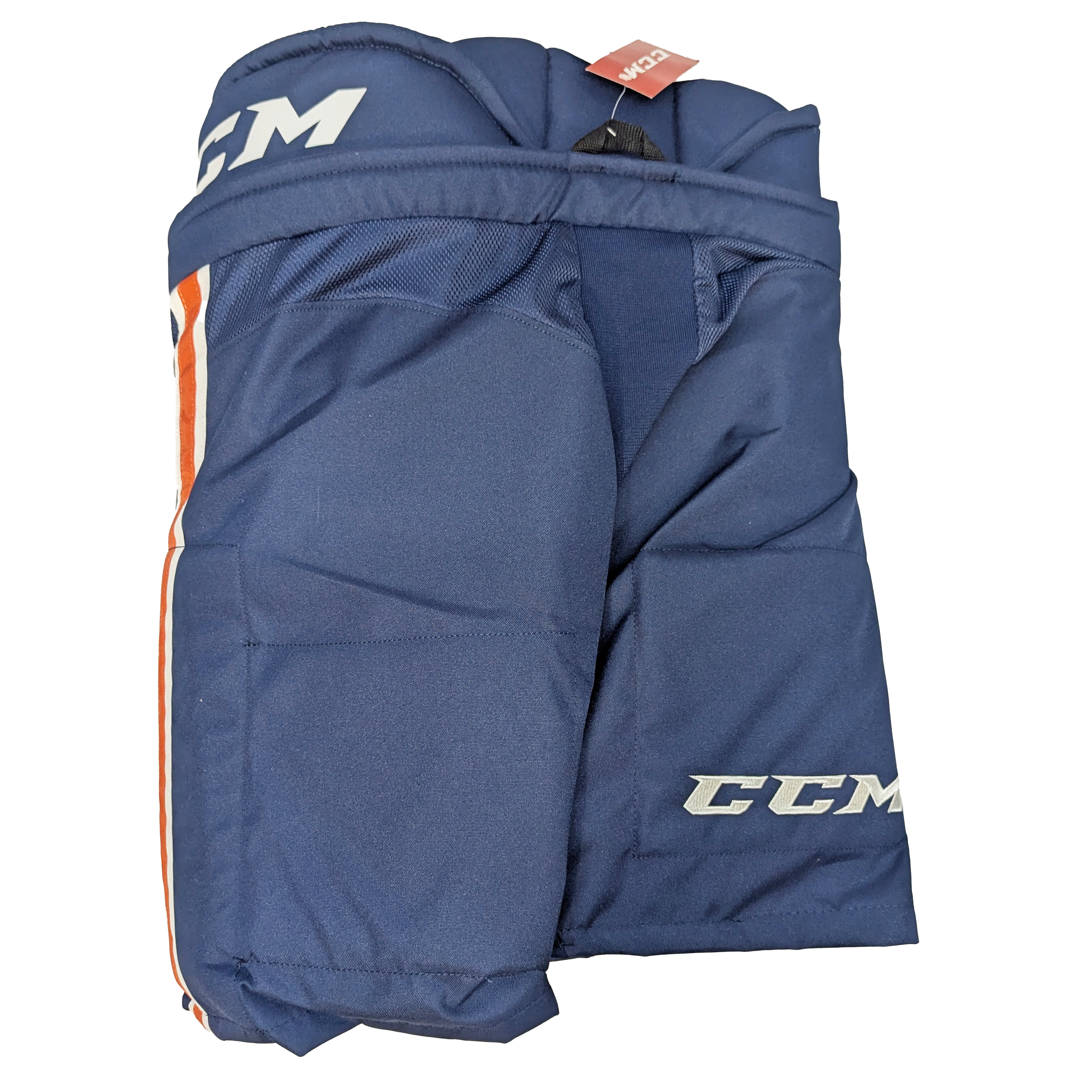 CCM HP30 - Pantalon de hockey WHL Pro Stock (bleu marine/orange/blanc)
